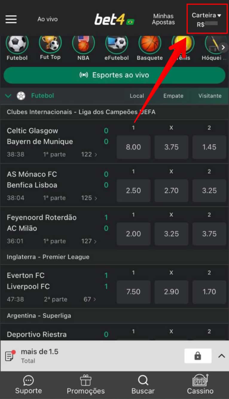 placar ao vivo de hoje futebol